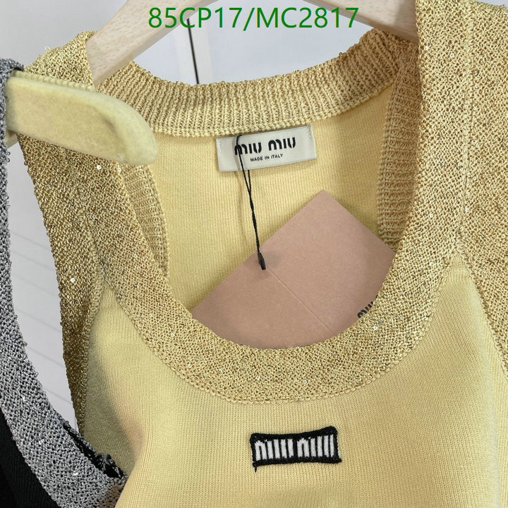 Clothing-MIUMIU Code: MC2817 $: 85USD