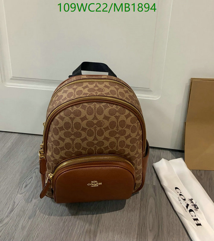 Coach Bag-(4A)-Backpack- Code: MB1894 $: 109USD