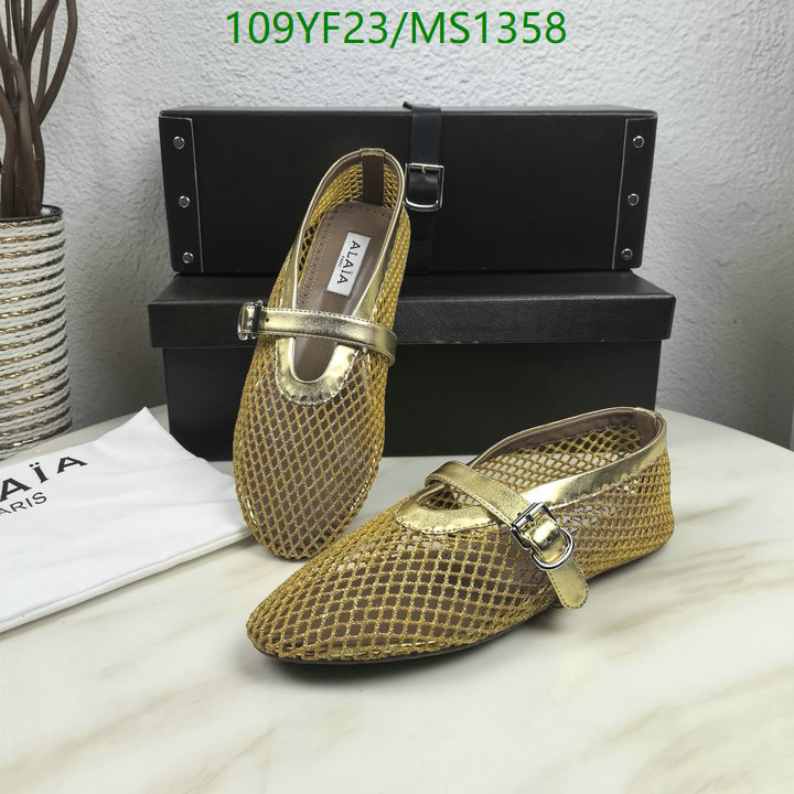 Women Shoes-ALAIA Code: MS1358 $: 109USD