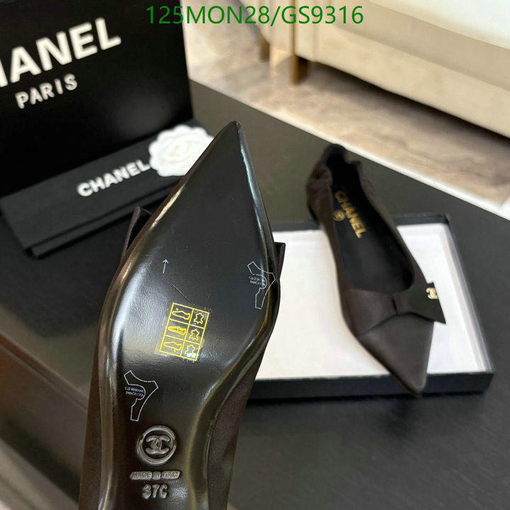 Women Shoes-Chanel Code: GS9316 $: 125USD