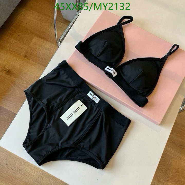 Swimsuit-MIUMIU Code: MY2132 $: 45USD
