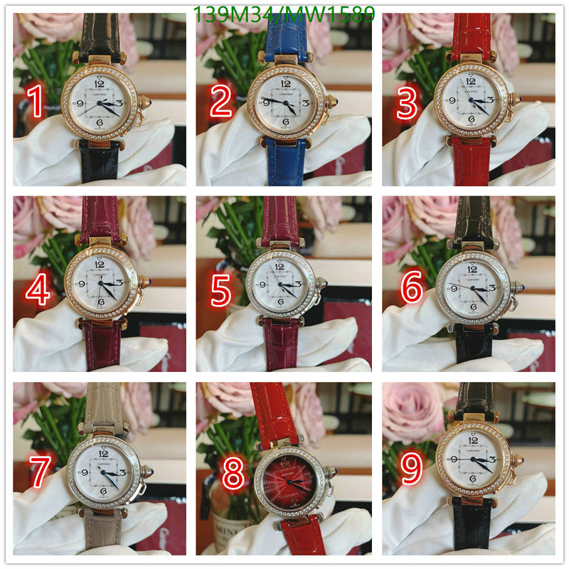 Watch-4A Quality-Cartier Code: MW1589 $: 139USD