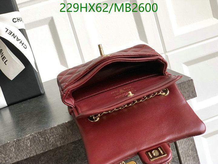 Chanel Bag-(Mirror)-Crossbody- Code: MB2600 $: 229USD