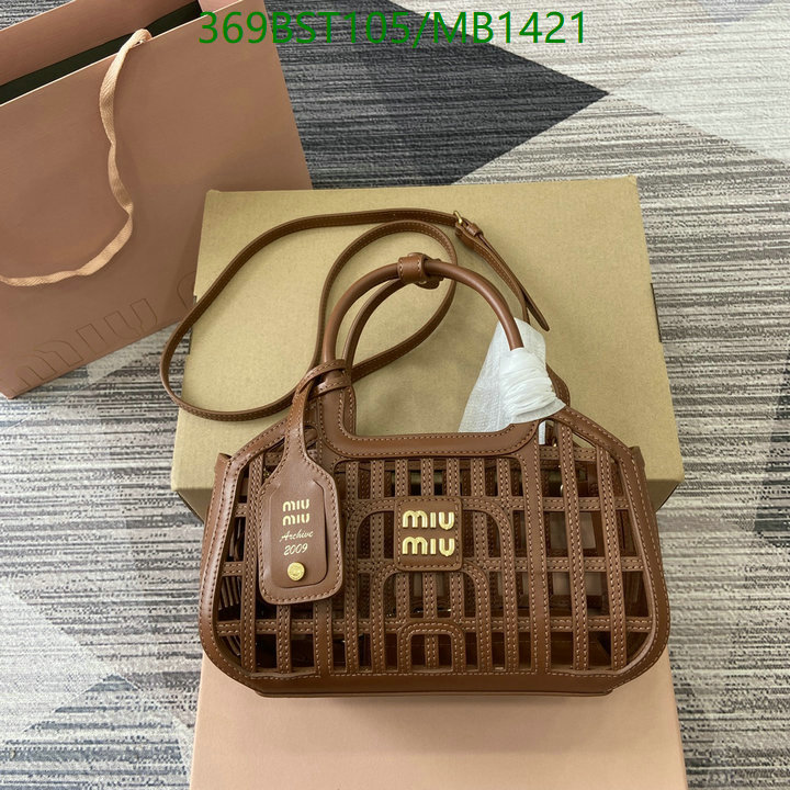 Miu Miu Bag-(Mirror)-Crossbody- Code: MB1421 $: 369USD