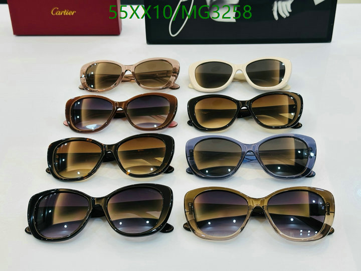 Glasses-Cartier Code: MG3258 $: 55USD