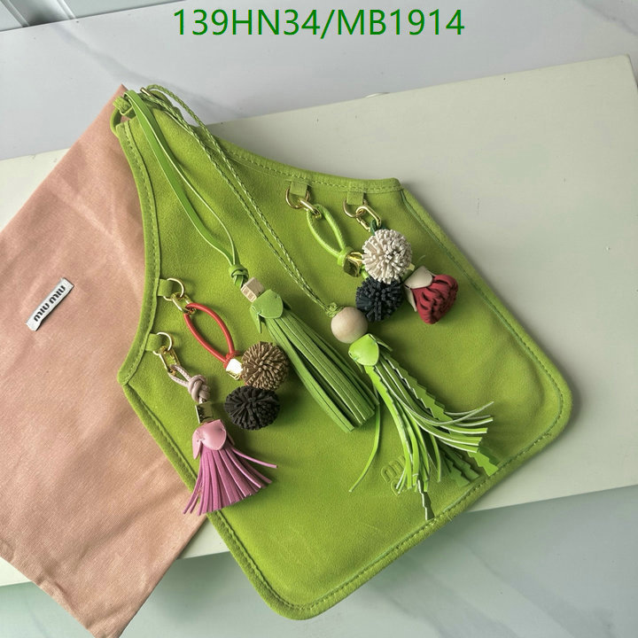 Miu Miu Bag-(4A)-Handbag- Code: MB1914 $: 139USD
