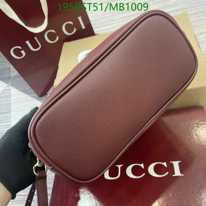 Gucci Bag-(Mirror)-Handbag- Code: MB1009 $: 195USD