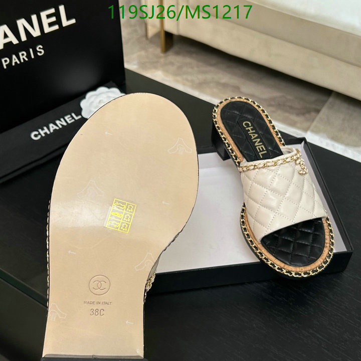 Women Shoes-Chanel Code: MS1217 $: 119USD