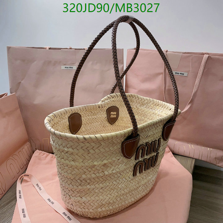 Miu Miu Bag-(Mirror)-Handbag- Code: MB3027 $: 320USD