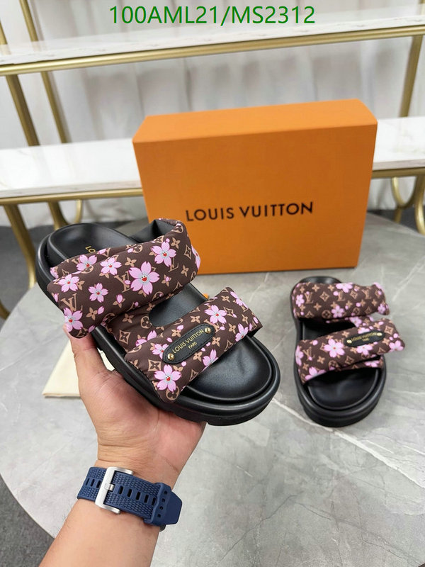 Men shoes-LV Code: MS2312 $: 100USD