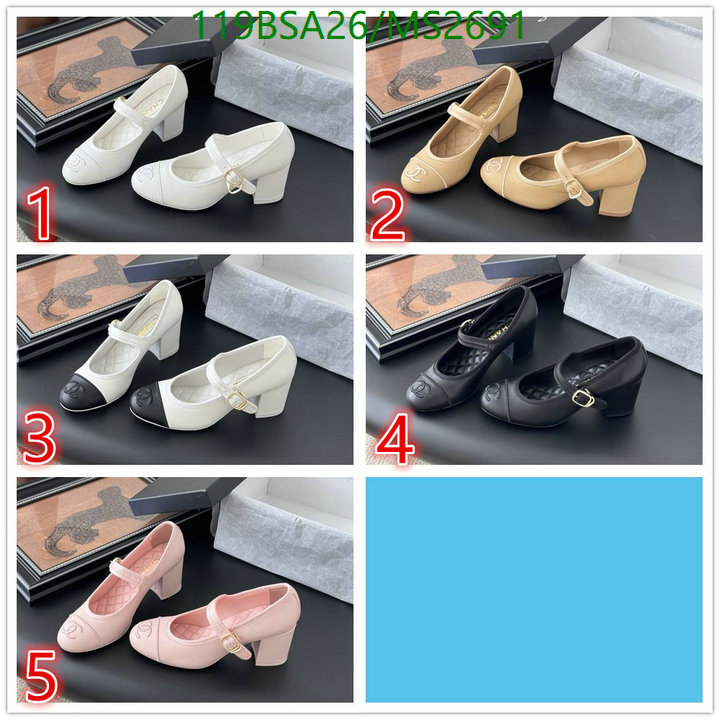 Women Shoes-Chanel Code: MS2691 $: 119USD