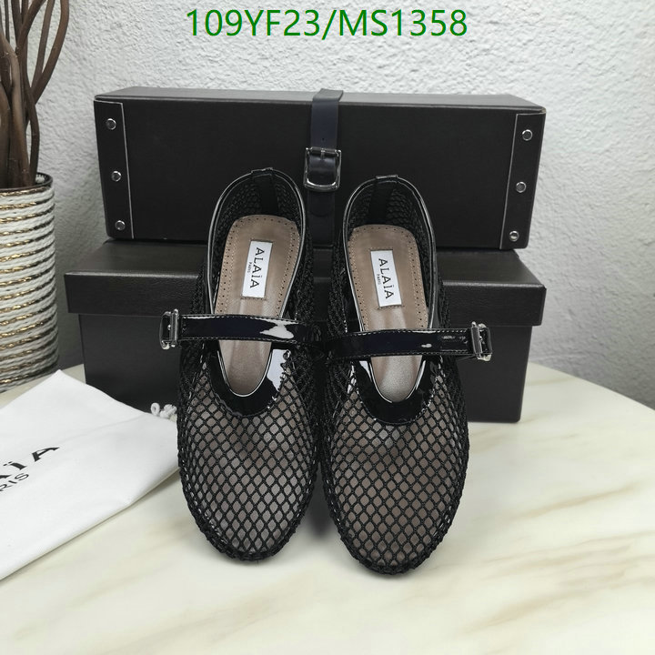 Women Shoes-ALAIA Code: MS1358 $: 109USD