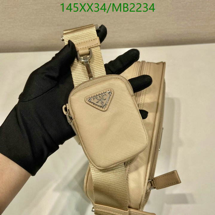 Prada Bag-(Mirror)-Crossbody- Code: MB2234 $: 145USD