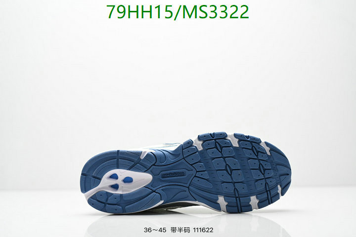 Men shoes-New Balance Code: MS3322 $: 79USD
