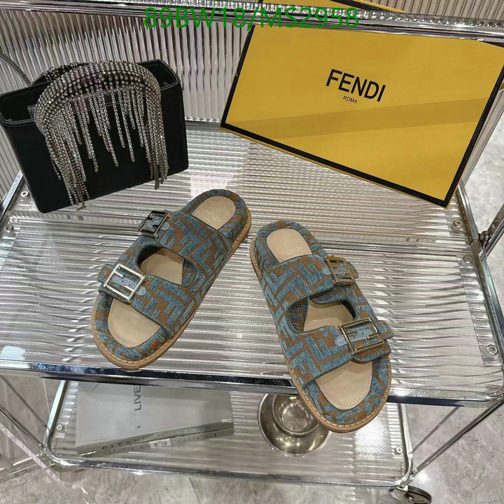 Women Shoes-Fendi Code: MS2958 $: 89USD