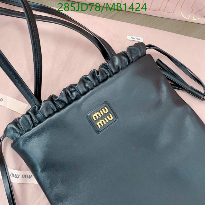 Miu Miu Bag-(Mirror)-Handbag- Code: MB1424 $: 285USD