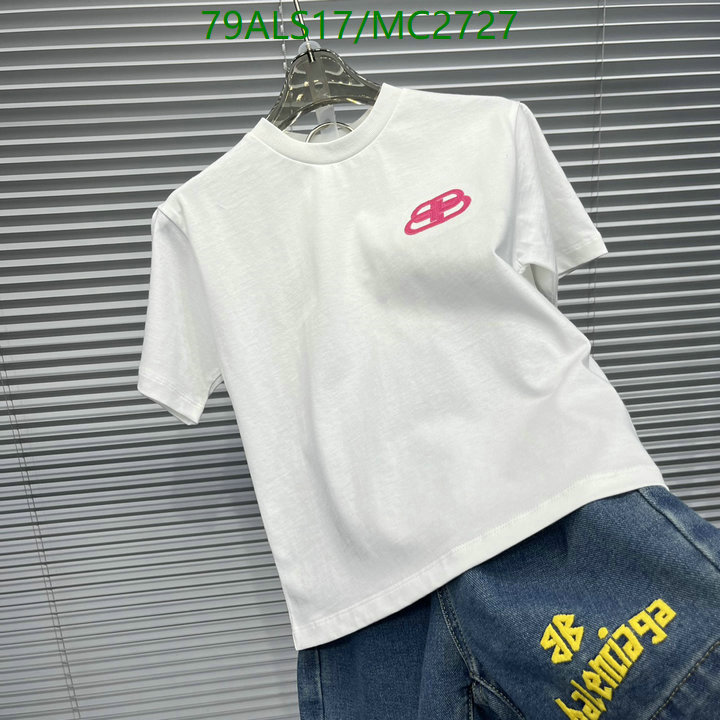 Kids Clothing-Balenciaga Code: MC2727 $: 79USD