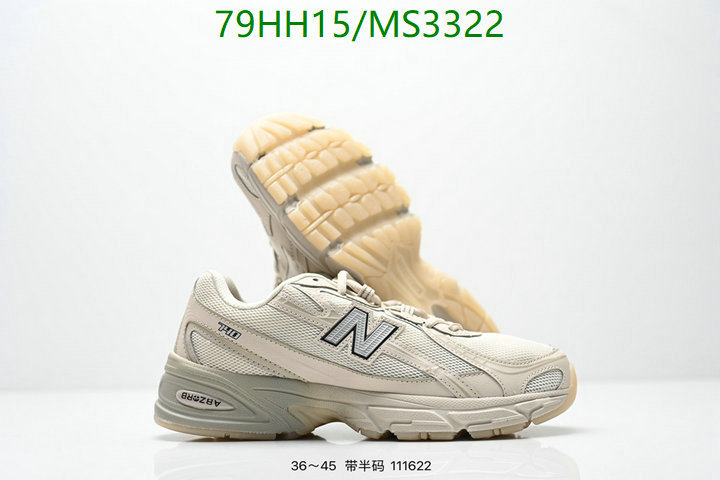 Men shoes-New Balance Code: MS3322 $: 79USD