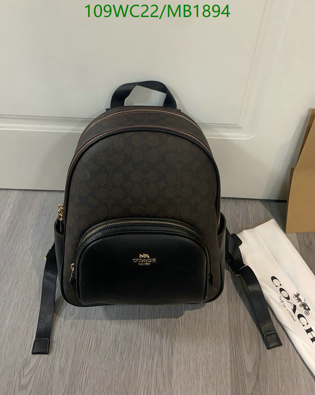 Coach Bag-(4A)-Backpack- Code: MB1894 $: 109USD