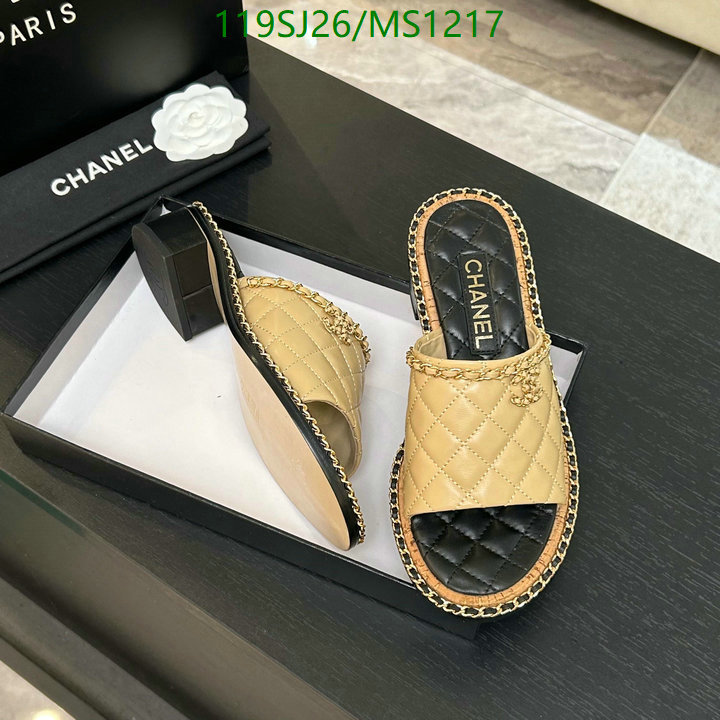 Women Shoes-Chanel Code: MS1217 $: 119USD