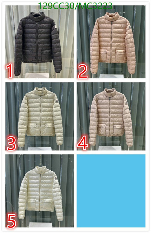 Down jacket Women-Moncler Code: MC3223 $: 129USD