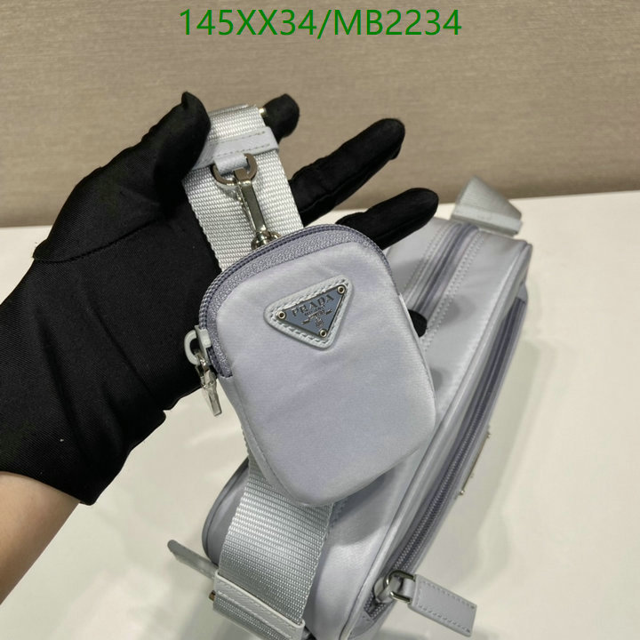 Prada Bag-(Mirror)-Crossbody- Code: MB2234 $: 145USD