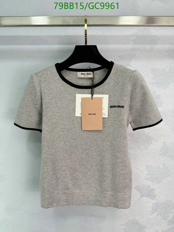 Clothing-MIUMIU Code: GC9961 $: 79USD