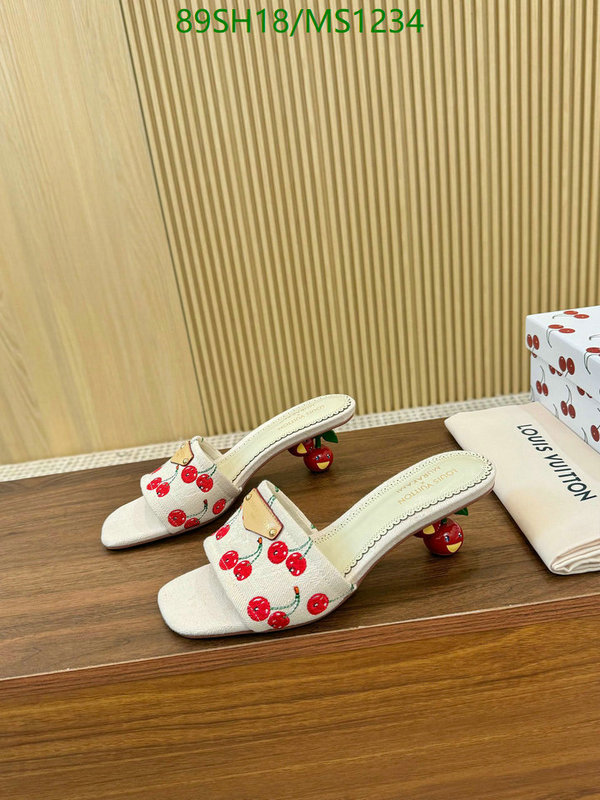 Women Shoes-LV Code: MS1234 $: 89USD