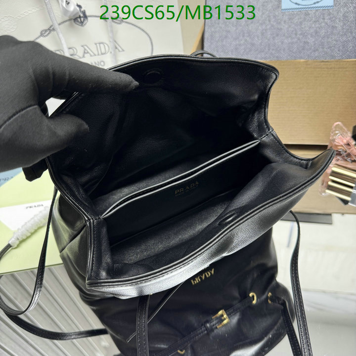 Prada Bag-(Mirror)-Crossbody- Code: MB1533 $: 239USD
