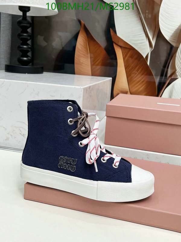 Women Shoes-Miu Miu Code: MS2981 $: 100USD