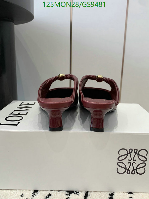 Women Shoes-Loewe Code: GS9481 $: 125USD