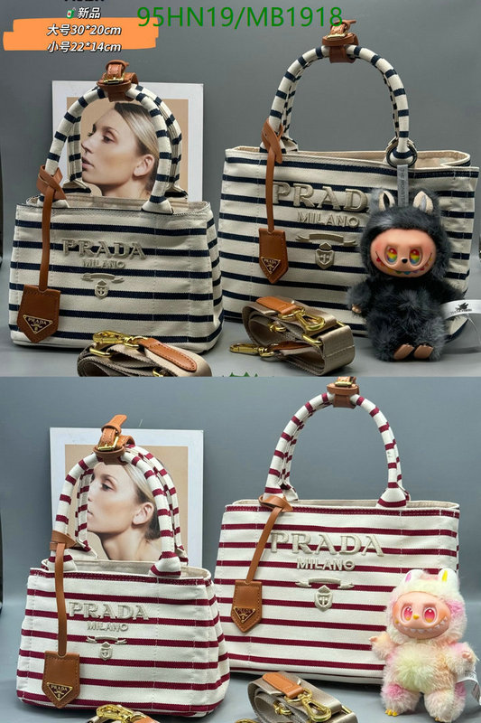 Prada Bag-(4A)-Handbag- Code: MB1918