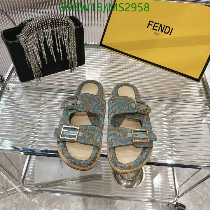 Women Shoes-Fendi Code: MS2958 $: 89USD