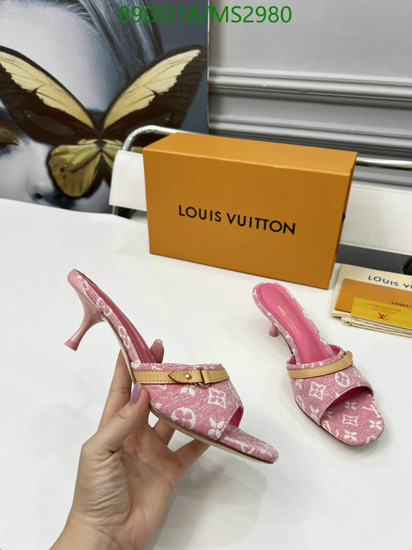 Women Shoes-LV Code: MS2980 $: 89USD