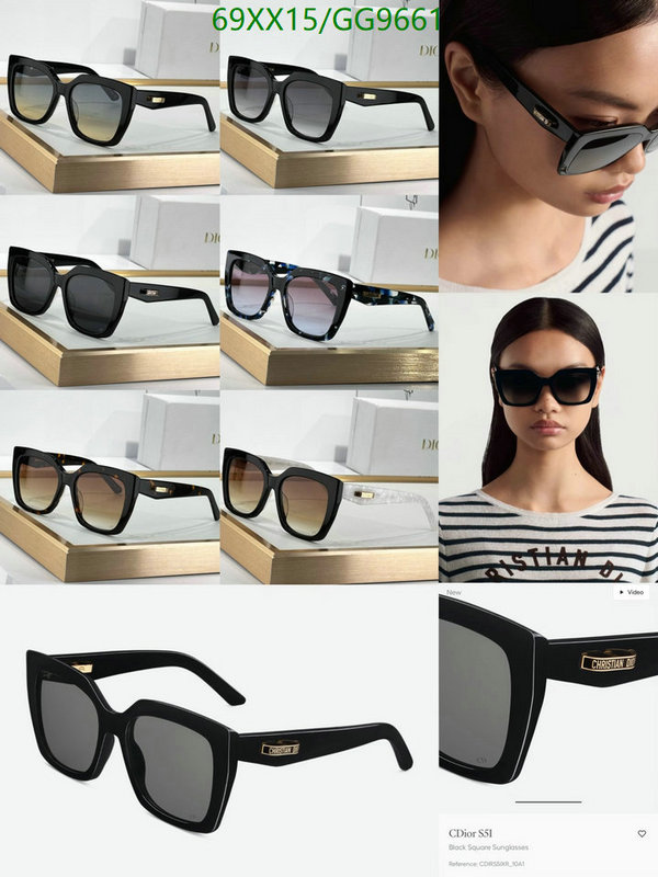 Glasses-Dior Code: GG9661 $: 69USD
