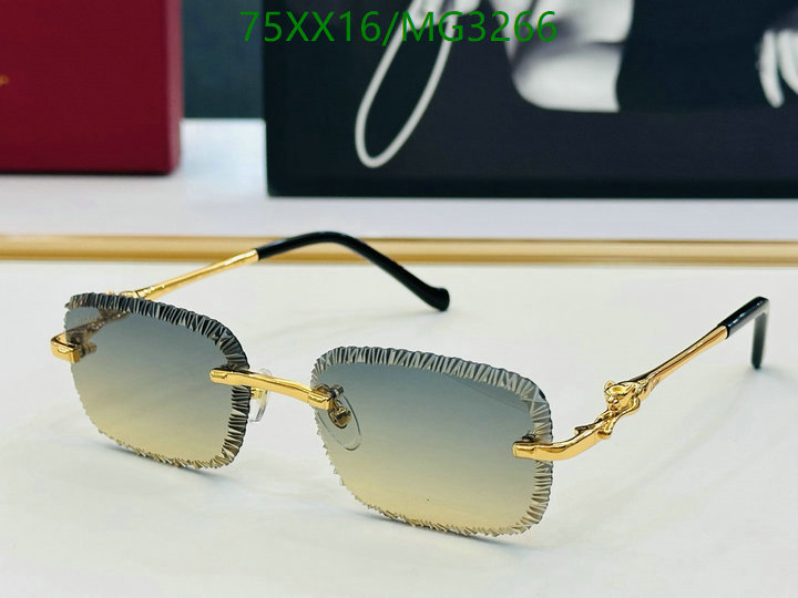 Glasses-Cartier Code: MG3266 $: 75USD