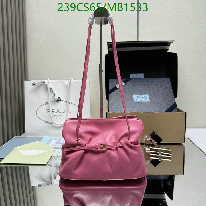 Prada Bag-(Mirror)-Crossbody- Code: MB1533 $: 239USD