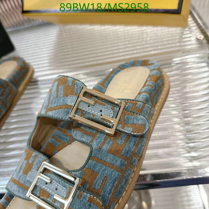 Women Shoes-Fendi Code: MS2958 $: 89USD