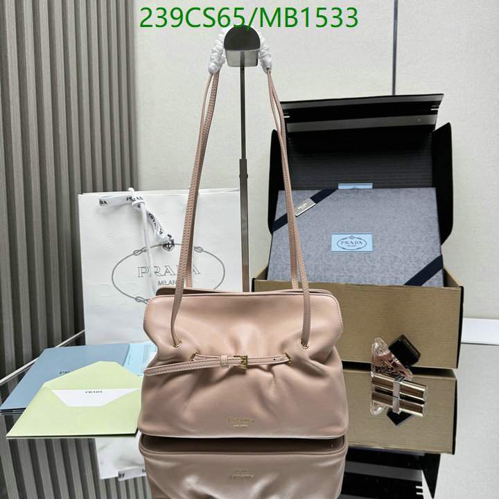 Prada Bag-(Mirror)-Crossbody- Code: MB1533 $: 239USD