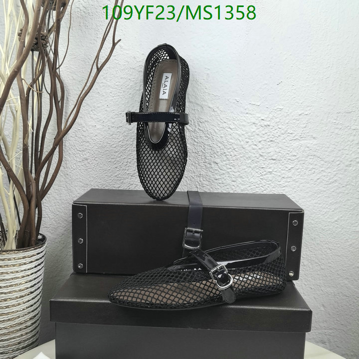 Women Shoes-ALAIA Code: MS1358 $: 109USD