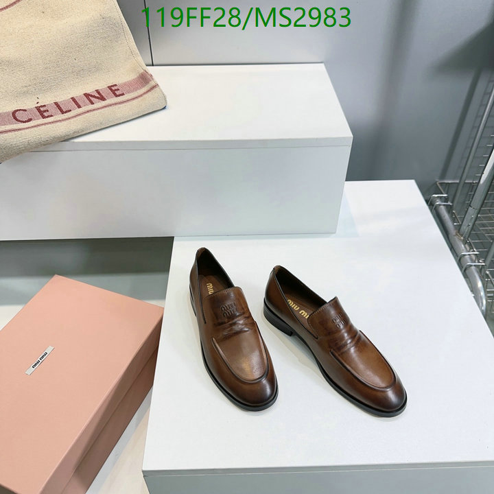 Women Shoes-Miu Miu Code: MS2983 $: 119USD
