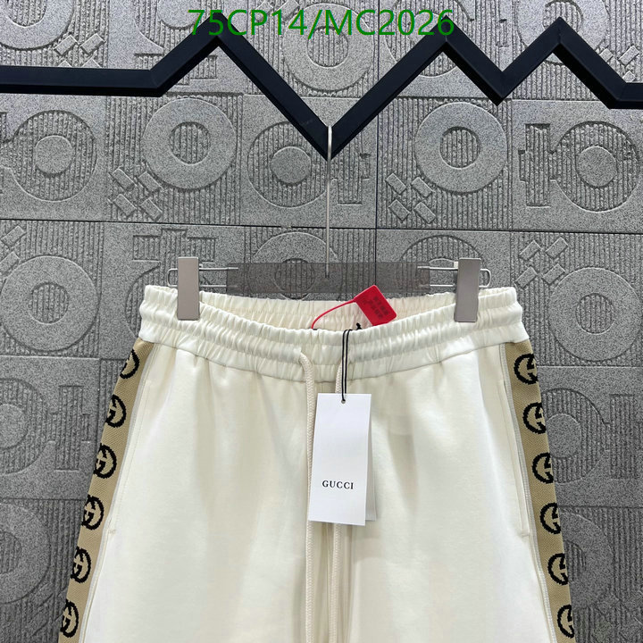 Clothing-Gucci Code: MC2026 $: 75USD