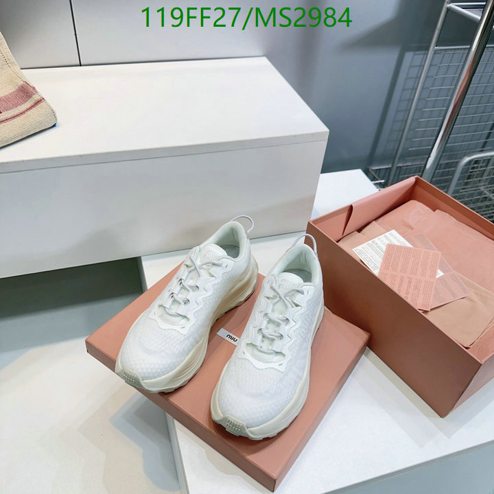 Women Shoes-Miu Miu Code: MS2984 $: 119USD