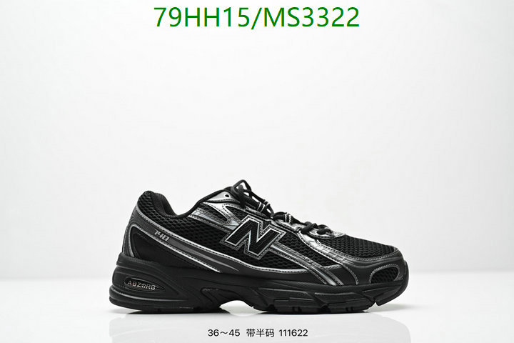 Men shoes-New Balance Code: MS3322 $: 79USD