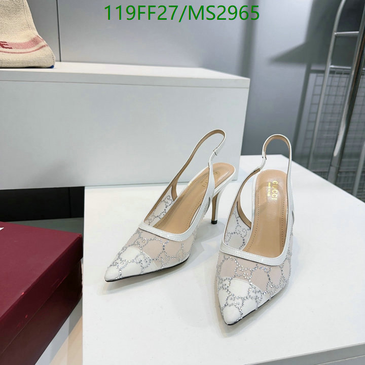 Women Shoes-Gucci Code: MS2965 $: 119USD
