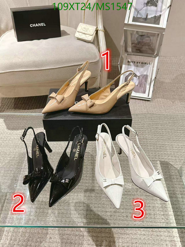 Women Shoes-Chanel Code: MS1547 $: 109USD