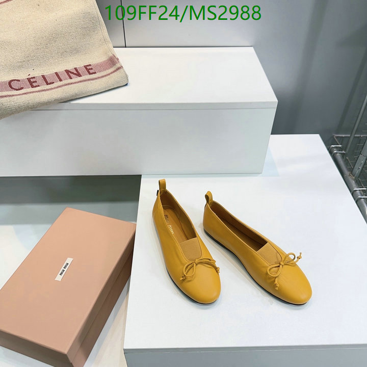 Women Shoes-Miu Miu Code: MS2988 $: 109USD