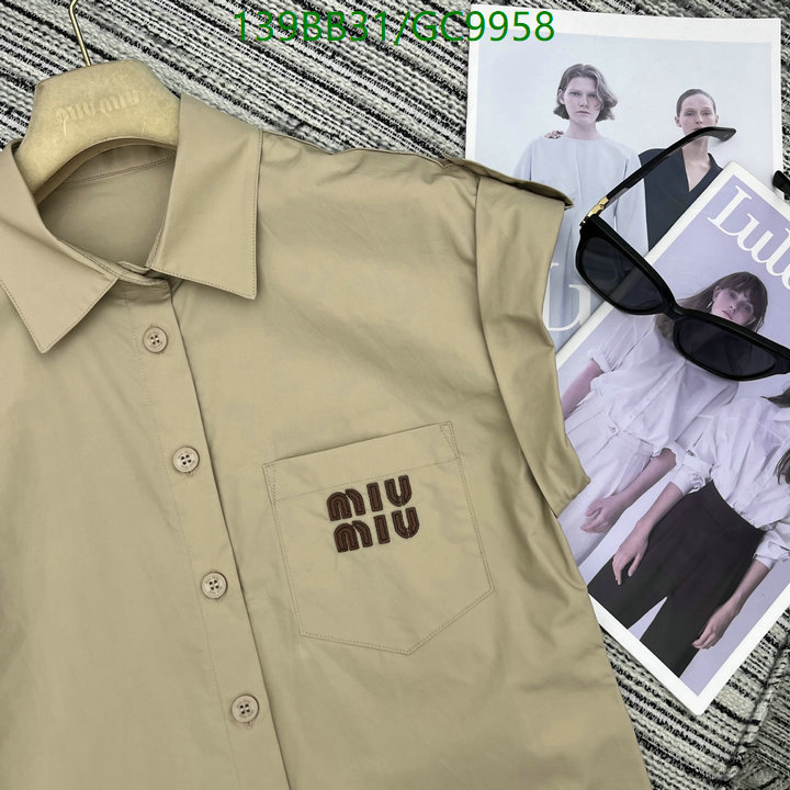 Clothing-MIUMIU Code: GC9958 $: 139USD