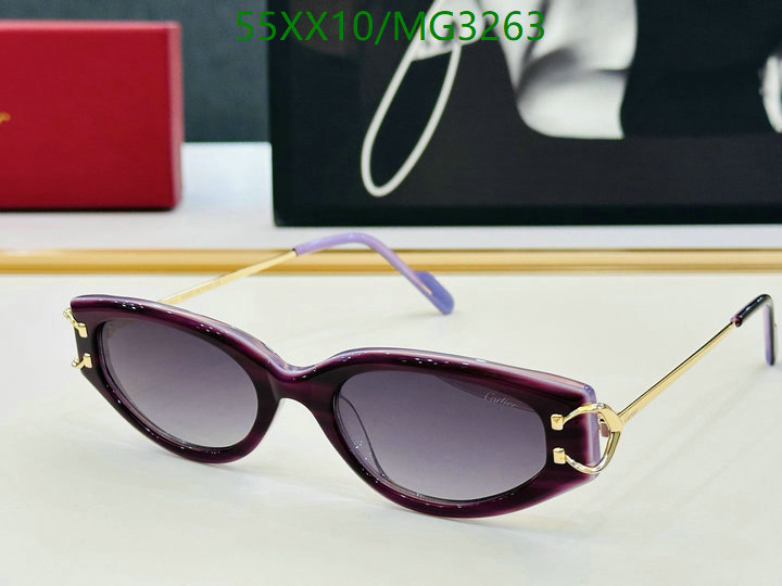 Glasses-Cartier Code: MG3263 $: 55USD
