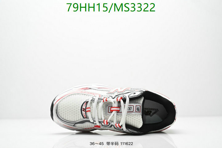Men shoes-New Balance Code: MS3322 $: 79USD